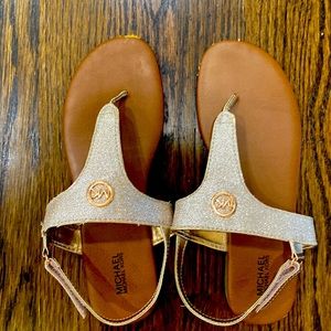 MK sandals- good shape only 2 scrapes